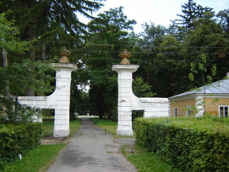 Старовинний парк у селі Самчики